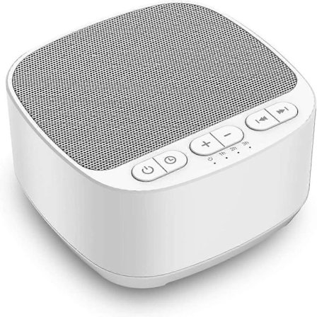 2025 Senaste Modell Sömnljud Vit Brusmaskin med 40 Naturliga Lugnande Ljud