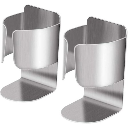 Elektrisk tandborsthållare, multifunktionell självhäftande väggmonterad förvaringslåda i rostfritt stål, kompatibel med badrum och kök.