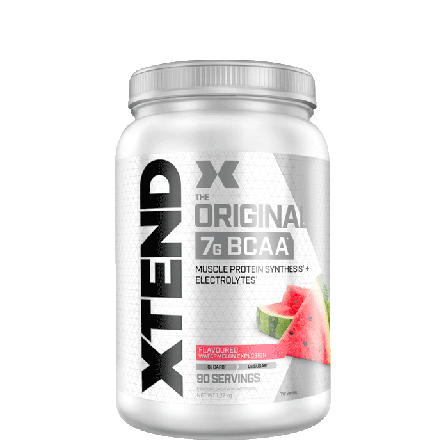 Xtend BCAA Powder 90 portioner, Watermelon - Bodyman.dk