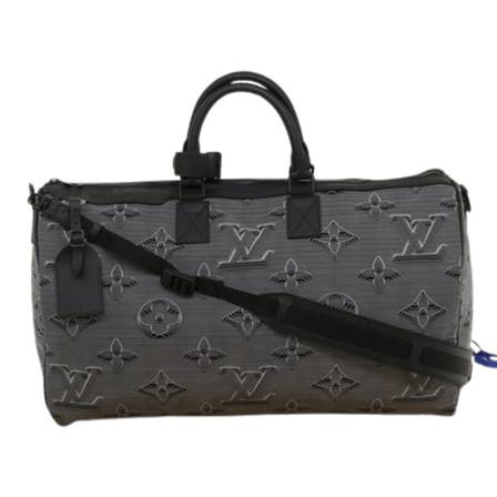 Louis Vuitton Vintage, Pre-owned bag Zwart, Dames, Maat:ONE Size,nylon