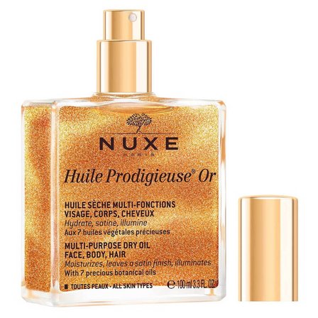 Nuxe Huile Prodigieuse Dry Oil Golden Shimmer 100 ml, Skincare, Kropspleje, Bodylotion