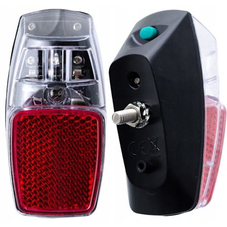 LED Cykellygte med Reflektor til Skærm, JY591 Model