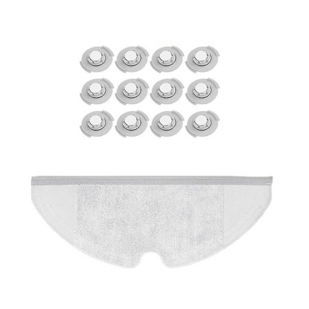 Vattenbehållare Filter Full Area Moppduk för S5 Max S6 Maxv S50 S51 Robotdammsugare Delar