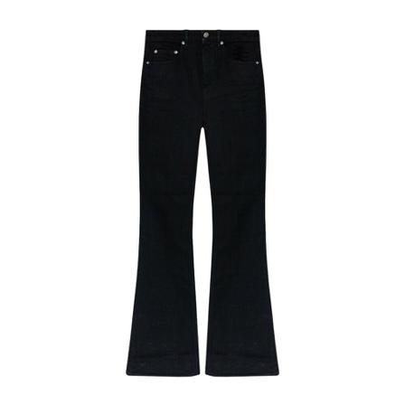 Golden Goose, Appliqued jeans Zwart, Dames, Maat:W26,Katoen