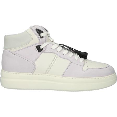 Blackstone Xl28 Coconut Provenza - High-Top Sneaker Hvid, Dame, Størrelse: 36 EU