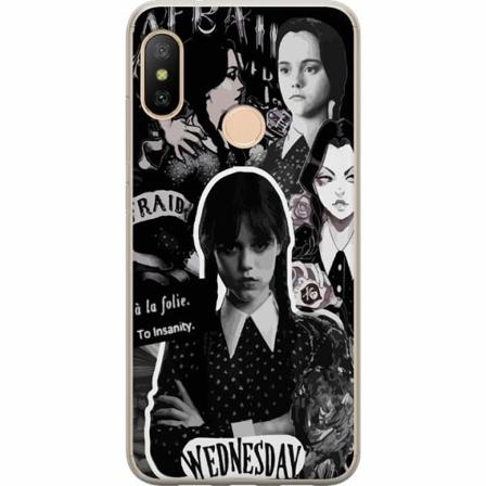 Xiaomi Redmi 6 Pro Genomskinligt Skal Wednesday Addams