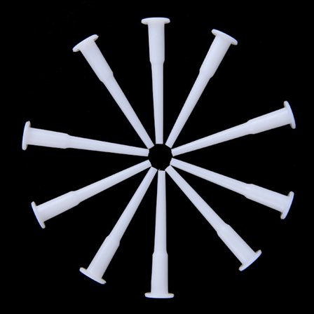 10 stk. Yoga Bold Luftprop Fitness Træningsbold Hoppebold Luftprop