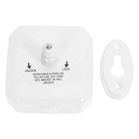 Indendørs udtrækkelig tørresnor, ikke-hængende udendørs tørresnor, der kan trækkes tilbage, kraftig tørresnor til vasketøj, vægmonteret med 2,7 m Nyl[