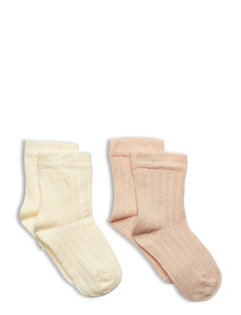Minymo | Ankle Sock - Rib (2-Pack) | 27-30