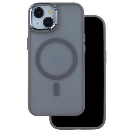 Frostet MagSafe-cover til iPhone 17 Pro Max – grå