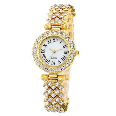 Damklocka Diamond Bliss Metall / Strass - Guld