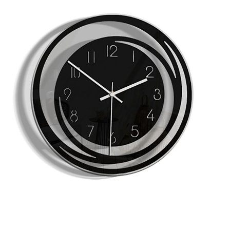 Vægdekoration Akryl Væg Ur Eksplosionsmodeller Minimalistisk N