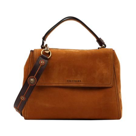 Orciani HandTas , Bruin , Dames , Maat: ONE Size Handtassen
