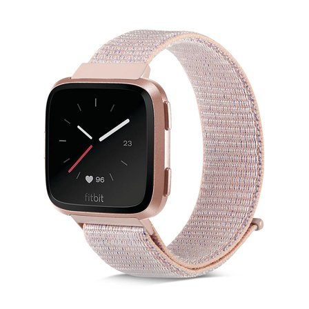 Sport Loop Armband till Fitbit Versa - Sandrosa | Armband Från Yedi