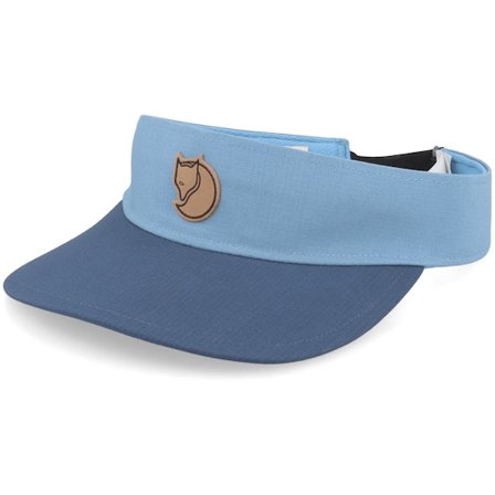 Fjällräven - Blauw visor Cap - Abisko Cap Dawn Blue/Indigo Blue Visor @ Hatstore