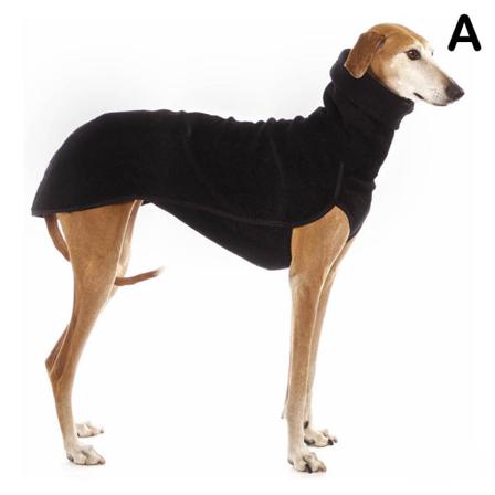 Vintervarm Hundkappa Djurkläder Med Hög Krage För Stora Hundhopp