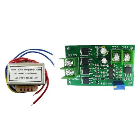 200W DC 12V - AC 12V invertteri, 50Hz neliöaaltosignaalin generaattorimoduuli, 12W AC 12V - 220V virransyöttömuuntajalevy