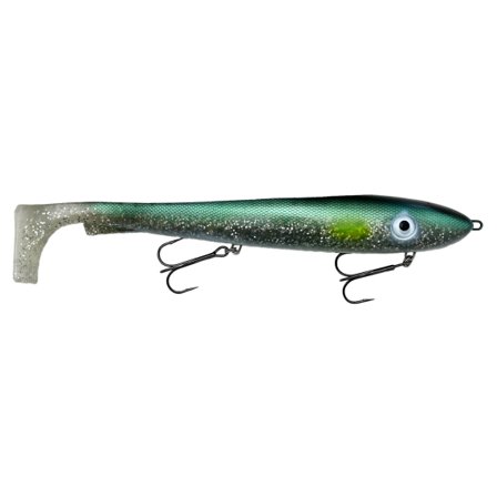 SvartZonker McRubber XL Rigged 30 cm, 215g - Green Sunshine