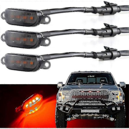 2013-2018 Dodge Ram 1500 LED Grilllys i Raptor-stil