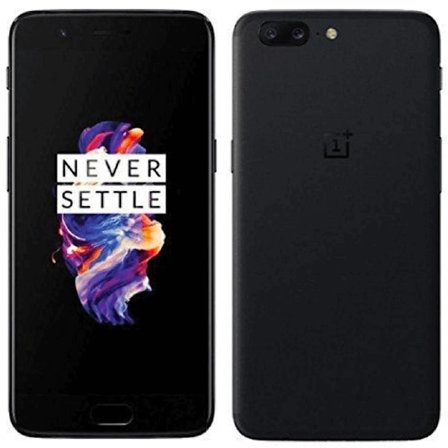 OnePlus 5 Black 128 GB Klass B (refurbished)