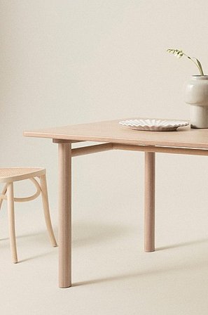 Jotex - Matbord 90x200 Cm Ek - Ekfaner Vitsåpad ek ERSTAD - Köp Matbord hos Jotex