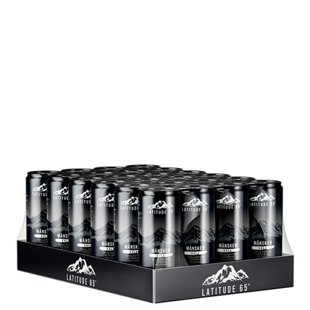 24 x Latitude 65 Energidryck 330 ml
