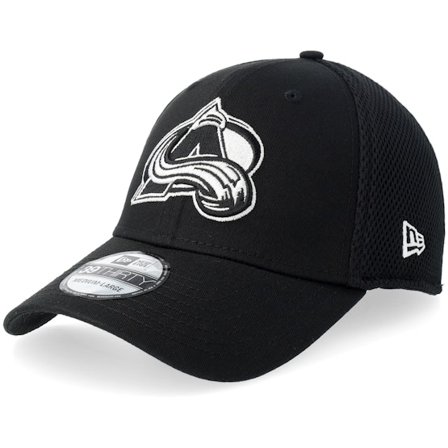 New Era - Negro flexfit Gorra - Colorado Avalanche 39THIRTY Eg Neo Black/White Mesh Flexfit @ Hatstore
