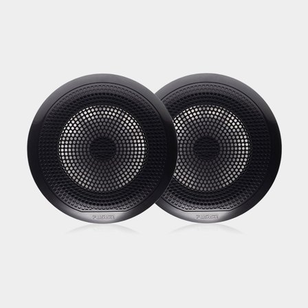 Marine speaker Fusion Classic EL-F653B, 6.5", 80 W, white, for flush mounting, with black grilles, 2-pack
