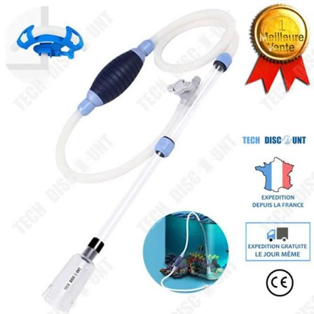 TD sifon akvarium liten rengöring manuell vattenväxlare för filter vattenpump slang sug renare vakuumtank