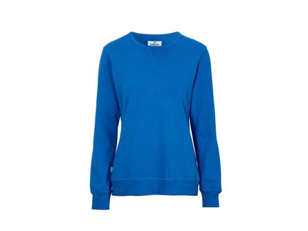 Cottover Sweatshirt Crew Neck dam royal S - Lyreco - Arbetskläder - Arbetströjor - Sweatshirts och koftor