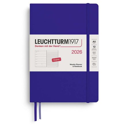 Planner Weekly Planner & Notebook 2026 A5 Ink
