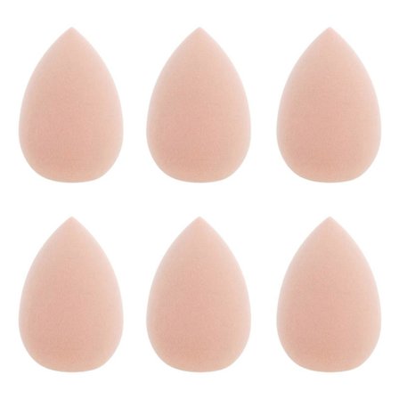 Makeup Svamp Beauty Blender 6 Stykker Ansigt Makeup Børster Sæt