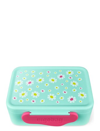 Ergobag Lunchbox Flowers - Blue - 0.5 L