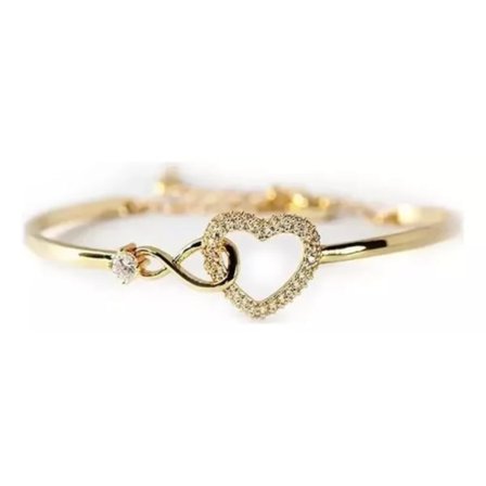 Damenarmbånd Uendelig Hjerte Armbånd Til Min Datter