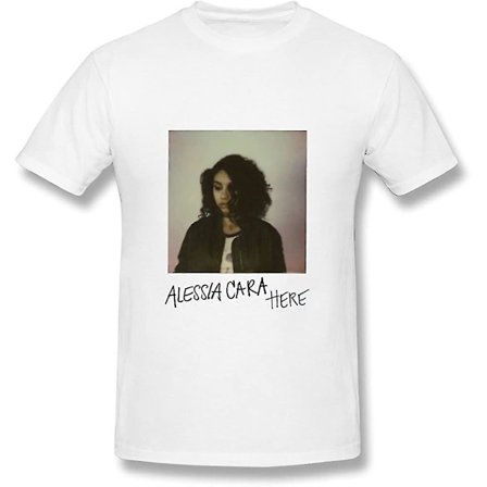 Sara Mayers Kläder Herr Alessia Cara Här Cover 2015 T-shirt