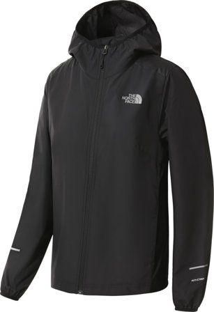The North Face Women's Running Wind Jacket Women unlined workout jackets Black L