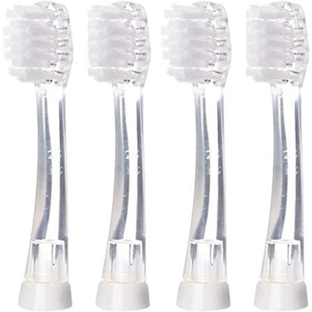 Ersättningsborsthuvuden för elektrisk tandborste för barn 18-36 månader