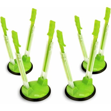 Ruokasäilytyspussin pidike voileipäpusseille Ruokasäilytyspussin pidike ruoanvalmistuspusseille/pakastepusseille/ateriasuunnitteluteline