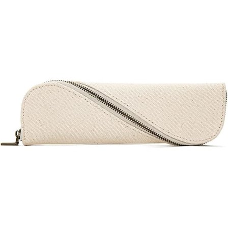 Penneveske Lett og Søt Pennal Slank og Stilig Bomullslerret Tynn Penneveske