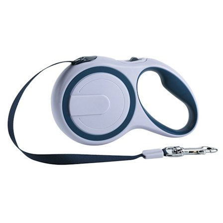 Udtrækkelig hundesnor Træningshundesnor LYSEBLÅ