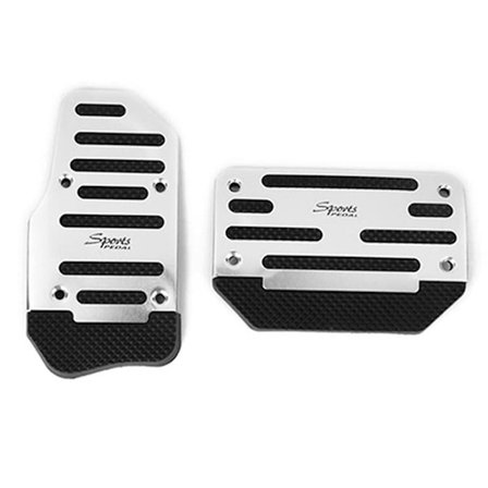 Bil Skridsikker Pedal Manuel Bil Bremse Kobling Accelerator Legering Skridsikker Fodpedal