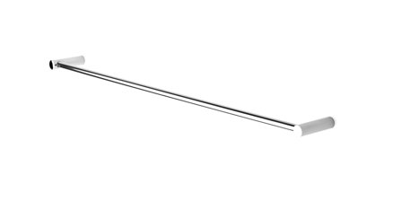 Habo 1368 Håndklestang enkel, krom Krom, Baderom