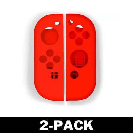 Silikonskydd kompatibla med Nintendo Switch Röd