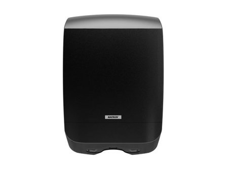 KATRIN Dispenser Handdukar M svart - Lyreco - Städ och hygien - Toalettpapper och torkpapper - Hållare - Torkrullar