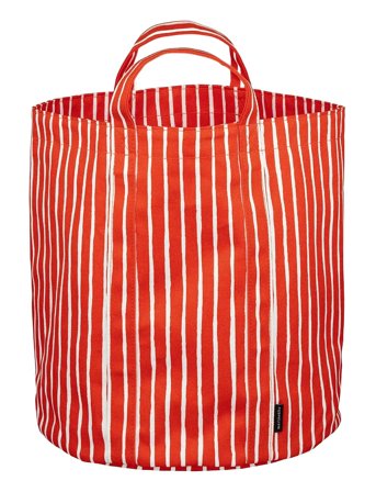 Marimekko Home Piccolo Textile Storage Mid - Red - Ø32X37CM