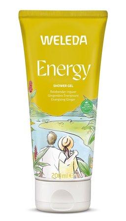 Weleda Energy Shower Gel Ginger 200 ml, Skincare, Kropspleje, Bodyshampoo