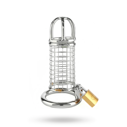 Mr. Steel Matrix Cock Cage - Vuxen.se - Penisbur