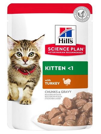 Hill's Science Plan Kitten Bocconcini Tacchino Per Gatti Cuccioli