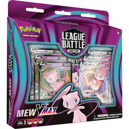 Spansk blister Pokemon Mew VMax Trading Card Game