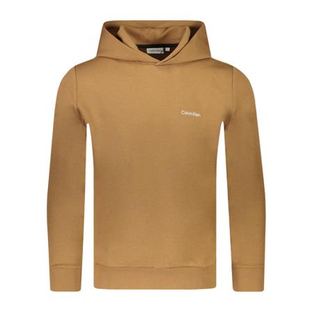 Calvin Klein, Hoodie Bruin, Heren, Maat:L,polyester